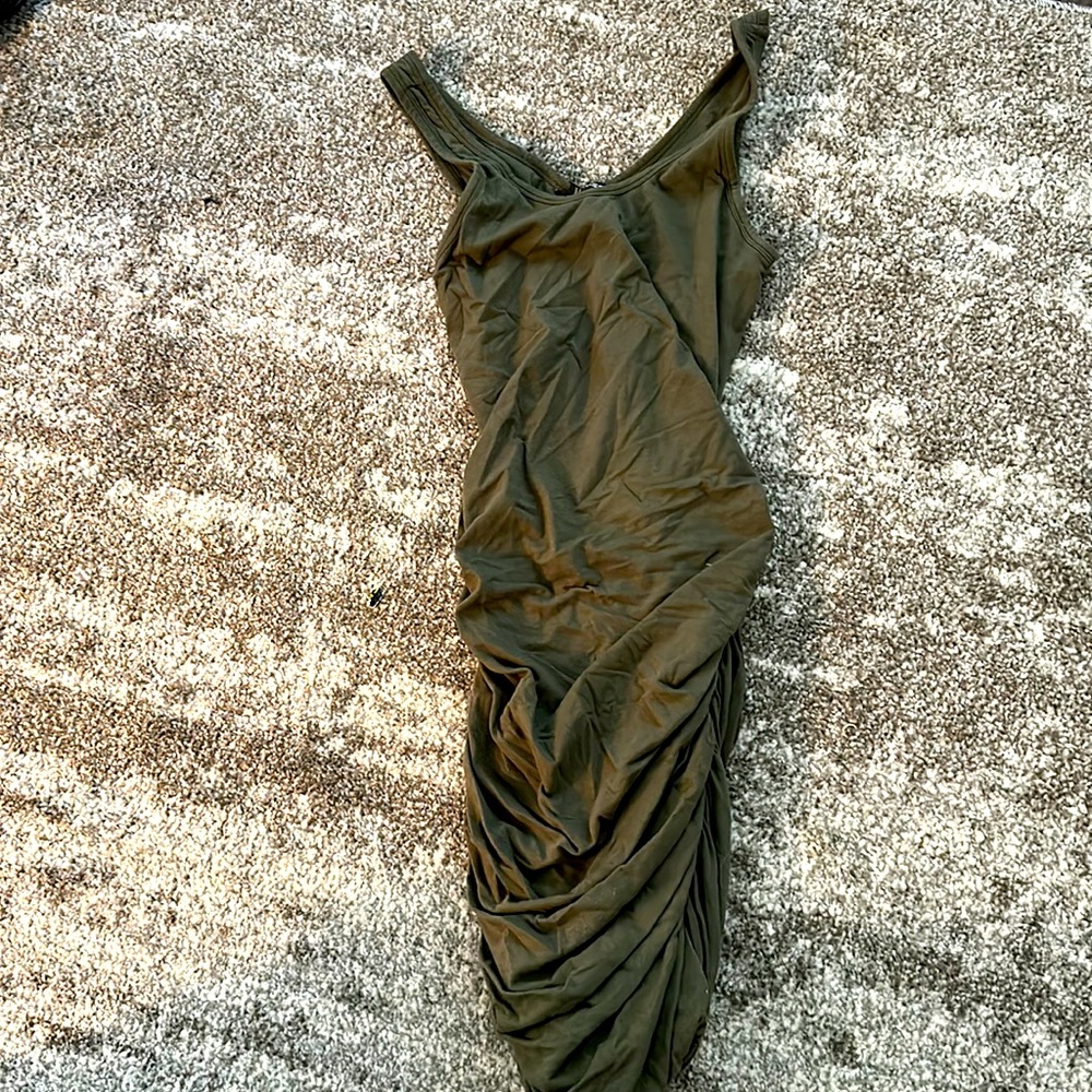 Express sz small ruched dress
